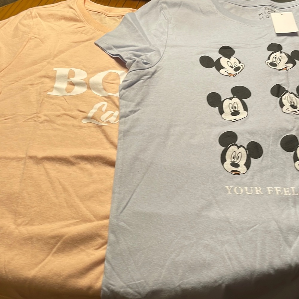 2 Big Lots t-shirts
